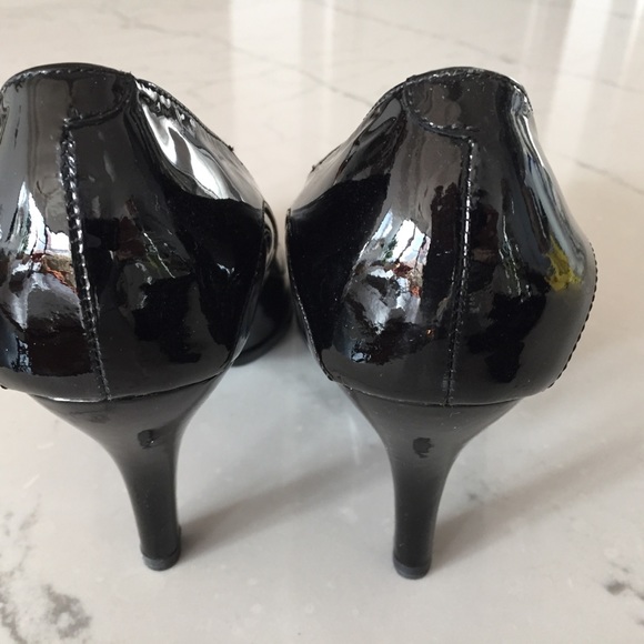 JIL SANDER: Pump, black patent leather  (Size 7) - Picture 7 of 9